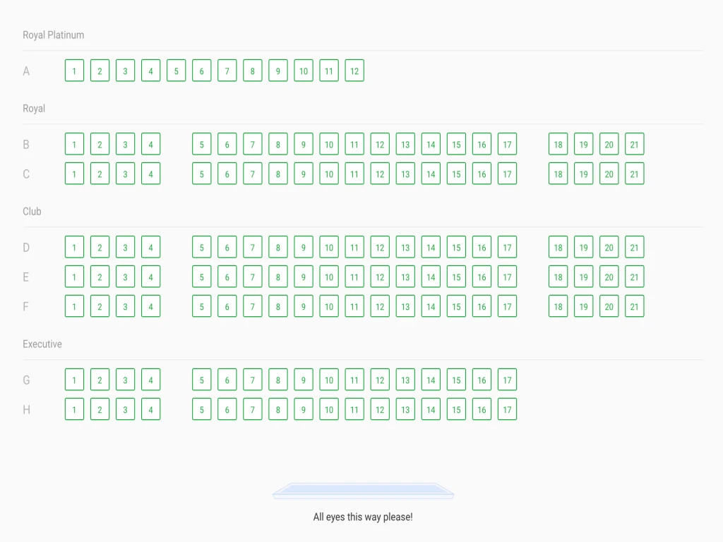 Open Air Concert Reserved Seating